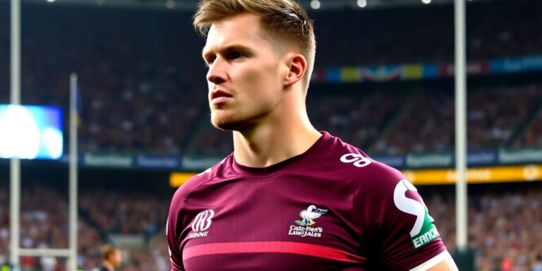 Daly Cherry-Evans in Manly jersey, deep in thought.