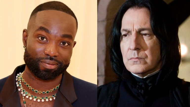 Paapa Essiedu as Snape in HBO's Harry Potter