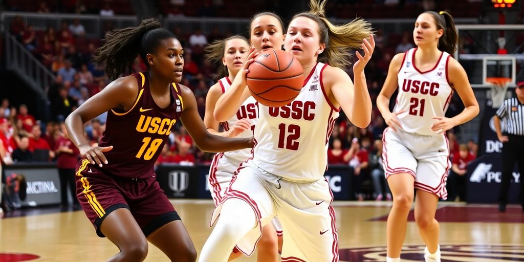 USC Women's Basketball Reaches Big Ten Finals